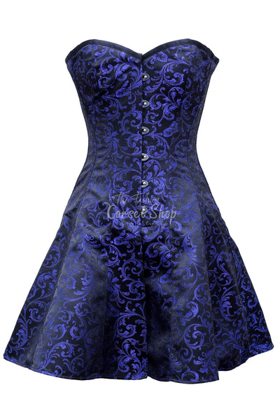 Calhau Brocade Corset Dress