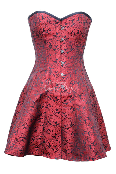 Izidoro Brocade Corset Dress