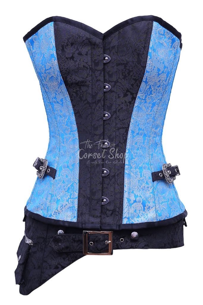 Manville Steampunk Overbust Corset - Corsets Queen US-CA