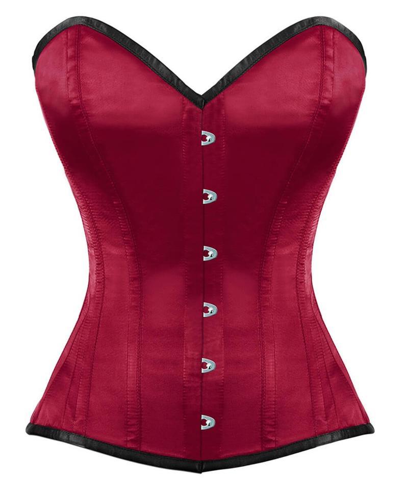 Raelene Overbust Maroon Corset