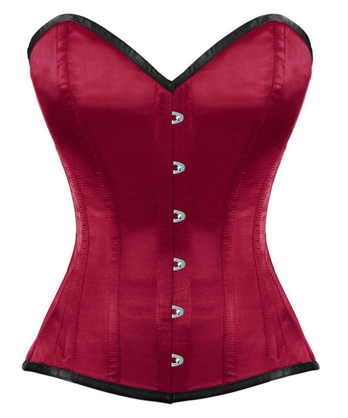 Raelene Overbust Maroon Corset