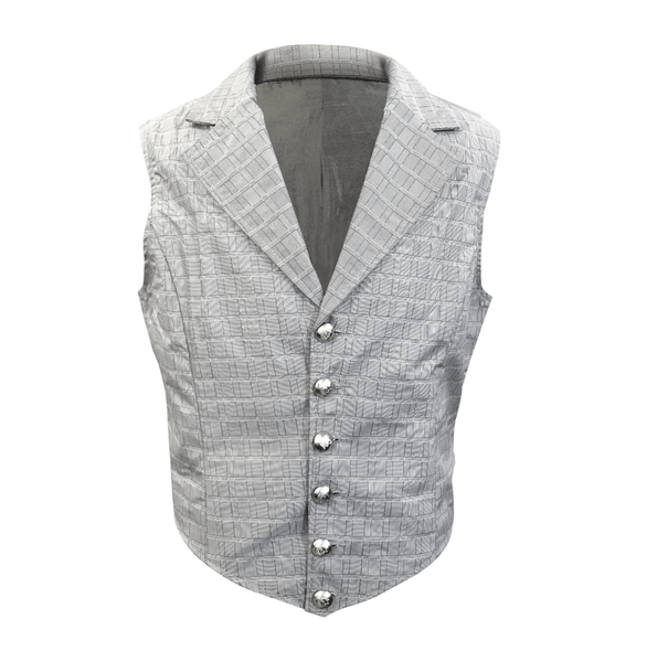 Ribario Dupion Silk Waist Coat