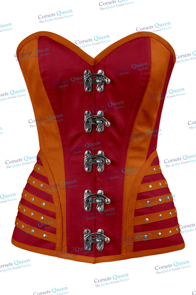 Ldyla Satin Overbsut Corset - Corsets Queen US-CA