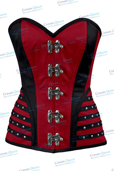 Azlli Satin Overbsut Corset - Corsets Queen US-CA